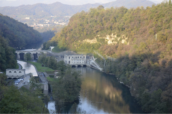 Diga di Robbiate e Centrale Semenza
