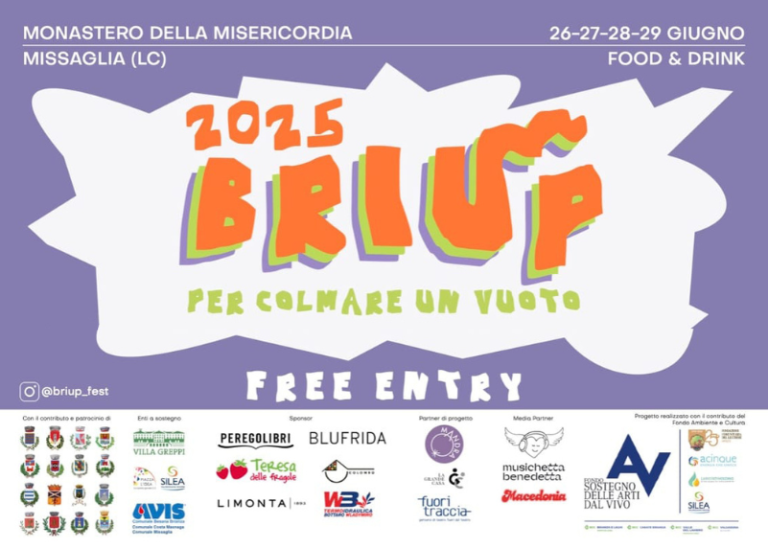 BRIUP 2025 “Per colmare un vuoto”